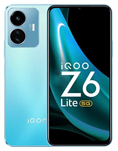 iQOO Z6 Lite 5G (Stellar Green, 4GB RAM, 64GB Storage) | World’s First Snapdragon 4 Gen 1 | Best in-Segment 120Hz Refresh Rate | Travel Adaptor Needs to be Purchased Seperately